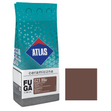 Фуга ATLAS CERAMICZNA (1-20мм) 023 коричневый 2 кг