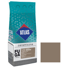 Фуга ATLAS CERAMICZNA (1-20мм) 123 светло-коричневый 2 кг