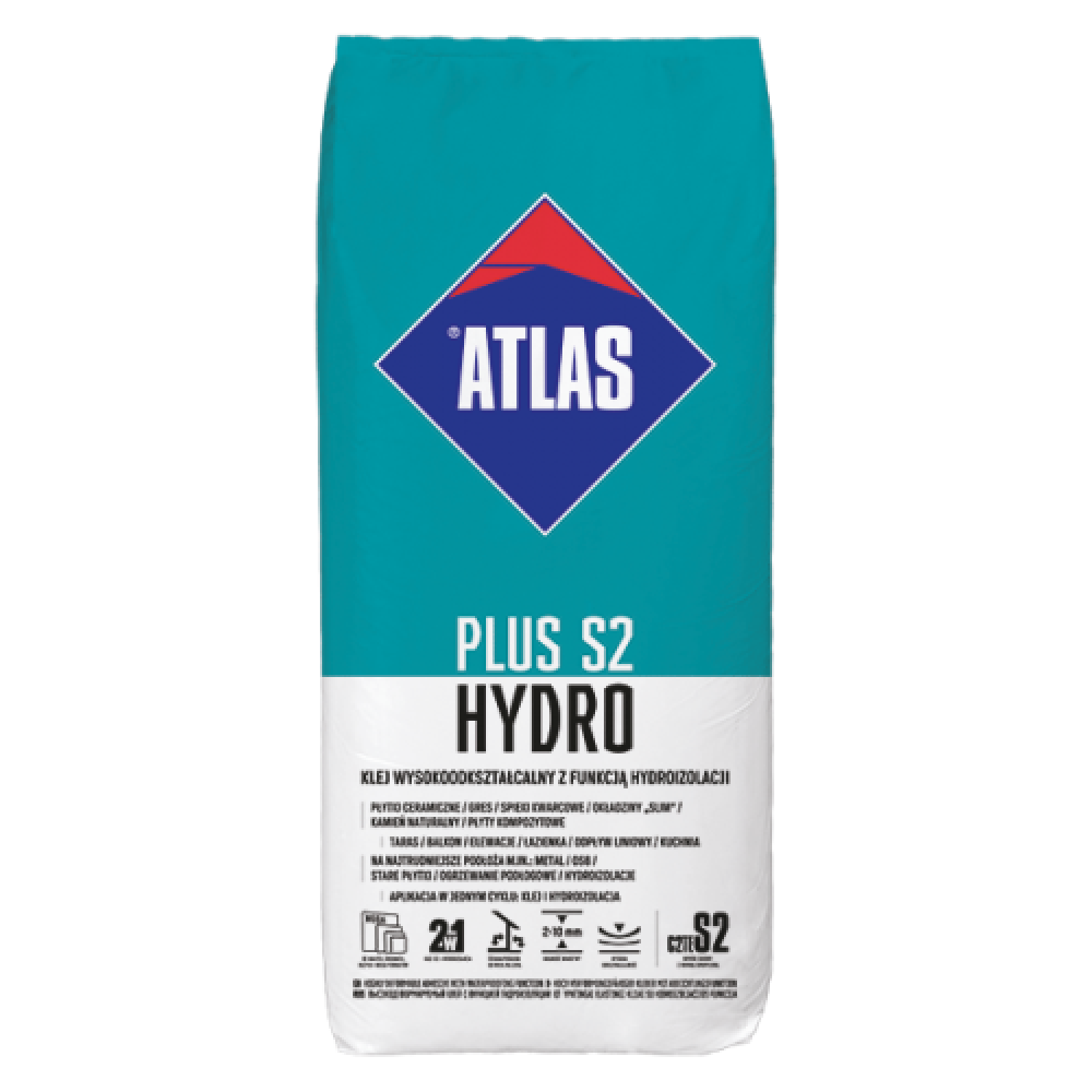 Клей для плитки АТLAS PLUS S2 HYDRO 15кг