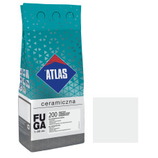 Фуга  ATLAS CERAMICZNA (1-20мм) 200 холодний білий 2кг