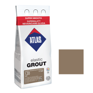 Фуга для плитки ATLAS ELASTIC GROUT (1-7 мм) 120 тоффи 2 кг