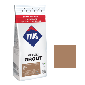 Фуга для плитки ATLAS ELASTIC GROUT (1-7мм) 207 лате 2кг