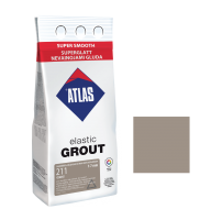 Фуга для плитки ATLAS ELASTIC GROUT (1-7 мм) 211 цементный 2 кг