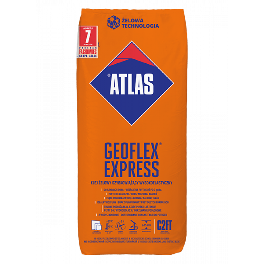 Клей для плитки ATLAS GEOFLEX EXPRESS  25 кг