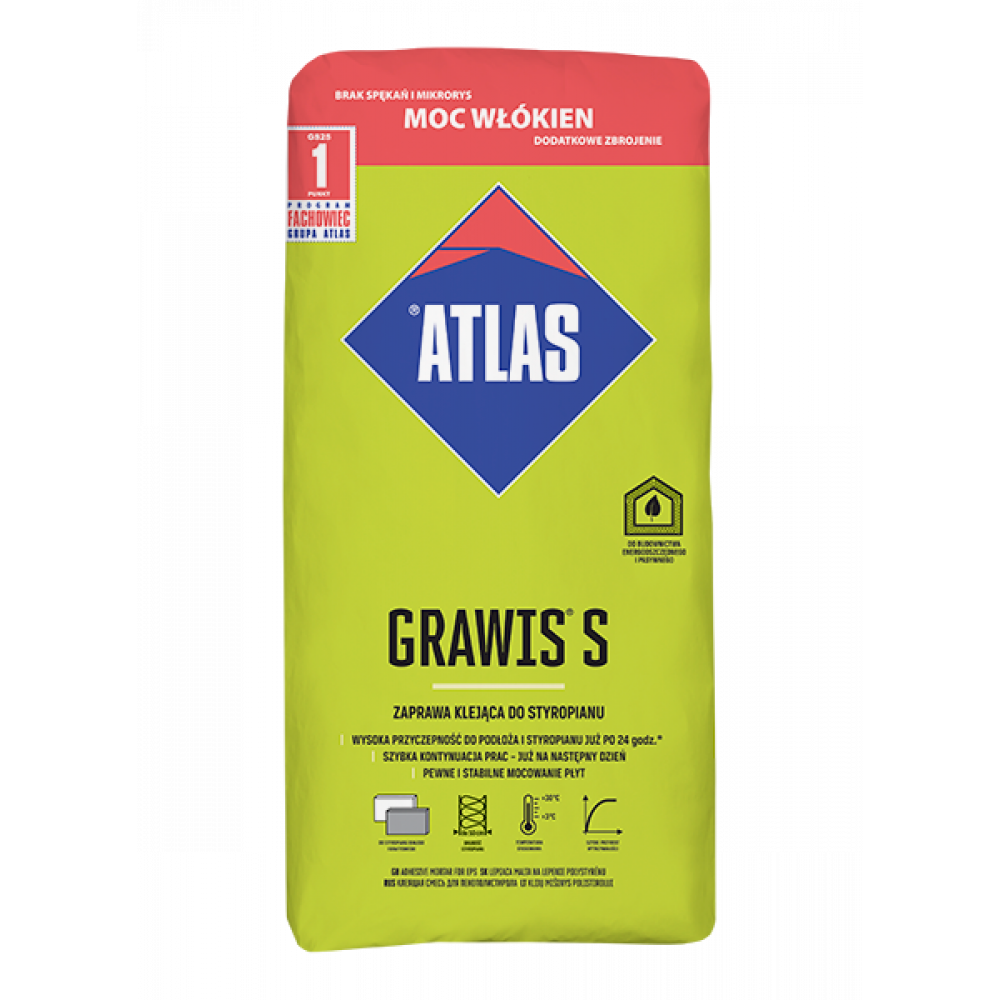 Клей для приклейки ATLAS GRAWIS S 25 кг