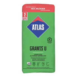 Клей для перетяжки і приклейки ATLAS GRAWIS U 25 кг 