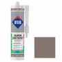 Герметик силиконовый санитарный ATLAS SILTON S 0212 серо-коричневый 280ml