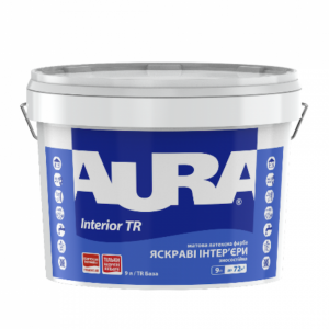 Фарба латексна матова AURA Interior TR 9 л
