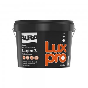 Фарба дисперсійна AURA Lux Pro 3  9,5 л