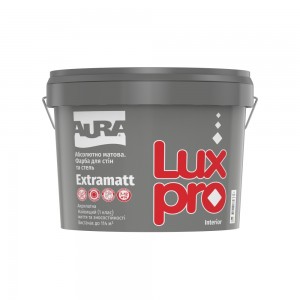 Фарба дисперсійна AURA Lux Pro Extramatt TR 9л
