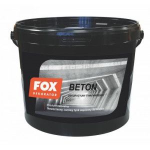 Декоративна штукатурка FOX DEKORATOR Beton  20kg (мішок)