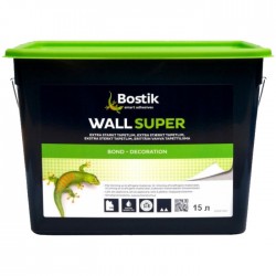 Клей  до склошпалер та флізеліну Bostik Wall Super посилений 15л