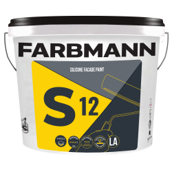Фарба Farbmann S12 Silicone Facade Paint база LА 14 л