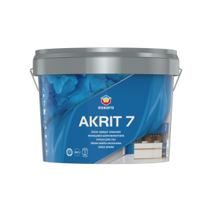 Фарба шовкоматова Akrit 7 ESKARO 9,5л