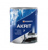 Фарба шовкоматова Akrit 7 ESKARO 2,85л