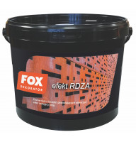 Декоративна штукатурка FOX DEKORATOR EFEKT RDZY UA zestaw na 10m2