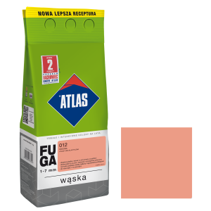 Фуга  АТLAS WASKA (1-7mm) 012 рожевий 2кг