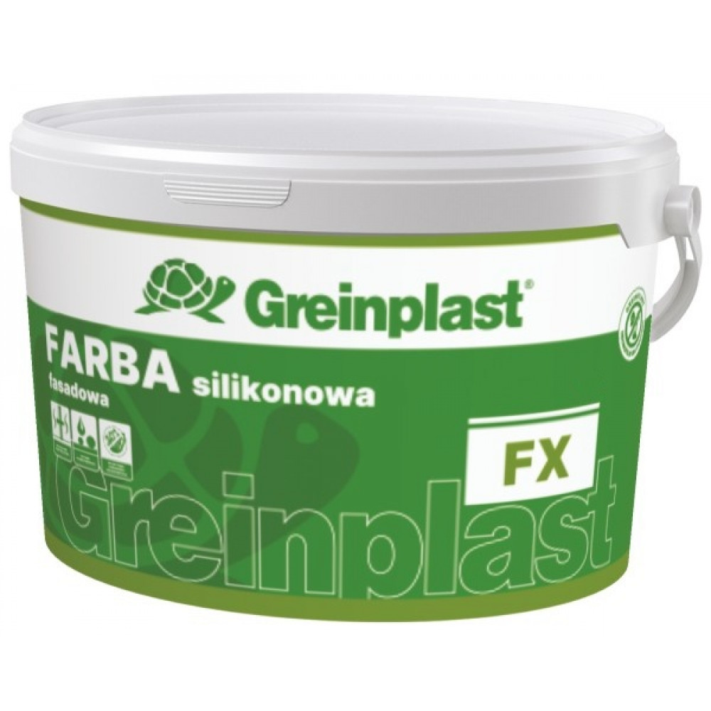 Краска силиконовая фасадная FX BAZA В GREINPLAST 4,5л
