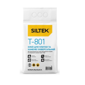 Клей для плитки Т-801 SILTEK 5кг 