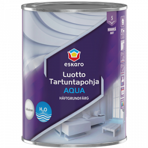 Грунт-краска акриловая ESKARO Luotto pohja Aqua 0,9л