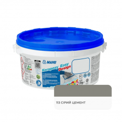 Фуга епоксидна MAPEI Kerapoxy Easy Design 0113 сірий цемент  1,5 кг
