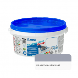 Фуга епоксидна MAPEI Kerapoxy Easy Design 0127 арктичний сірий  1,5кг