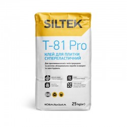 Клей для плитки Т-81 Pro 25кг Сілтек