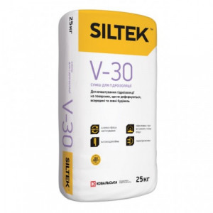 Суміш для гідроізолізоляції V-30 SILTEK 25кг 