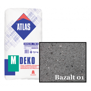 Композиція крихти для мозаїчної штукатурки - ефект BAZALT 01 ATLAS DEKO M ТМ5 16,2кг.