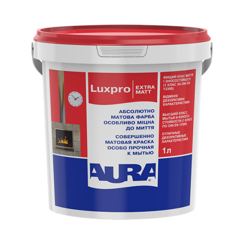 Lux pro. Краска Aura luxpro. Краска Aura luxpro Villa tr 9л. Aura luxpro 7, база tr, 0.9 л. Aura luxpro 3, матовый, 9 л.