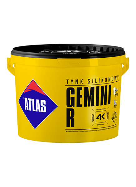 Штукатурка декоративная cиликоновая ATLAS GEMINI ATLAS GEMINI R
